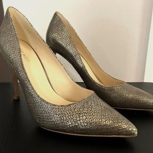Nine West Metallic Pumps